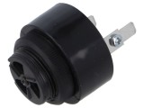 Semnalizator acustic buzzer AUER SIGNAL BU3 230V 90dB IP54 negru