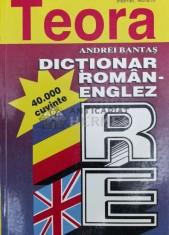 Dictionar Roman-Englez (40.000 cuvinte) - 2001 - Andrei Bantas ($Y34)