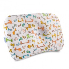 Perna ortopedica Baby pentru nou nascuti 8-24 luni | Multicolora cu animalute | impotriva plagiocefaliei