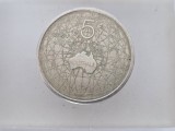Olanda-5 Euro- 2006 Beatrix Friendship with Australia-Argint 925, Europa