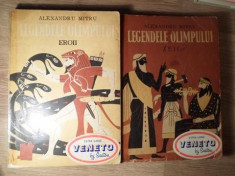 LEGENDELE OLIMPULUI VOL.1-2 ZEII. EROII ILUSTRATII C. CONDACCI - ALEXANDRU MITRU foto