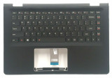 Carcasa superioara cu tastatura palmrest Laptop, Lenovo, Yoga 500-14IBD Type 80N4, 80NE, 20583, 20590, cu iluminare, layout US