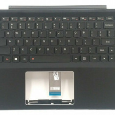 Carcasa superioara cu tastatura palmrest Laptop, Lenovo, Yoga 500-14ACL Type 80NA, 20587, cu iluminare, layout US
