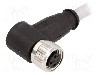 Conector M8, 3 pini, clasa etanseitate {{Clasa etan&amp;#351;eitate}}, HARTING - 21348300380010