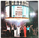 Maze Featuring Frankie Beverly &lrm;&ndash; Live In New Orleans NM / VG+ vinil LP disc funk soul Capitol Europa 1981