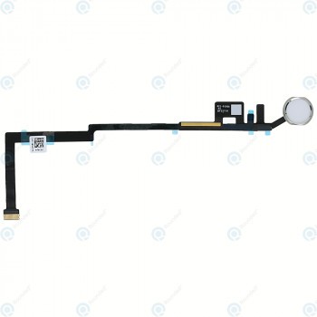 Buton Home flex argintiu pentru iPad 5 - 9.7 2017 iPad 6 - 9.7 2018 foto