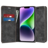 Husa piele iPhone 14 Plus Asteroid GSM Confy Cover, negru