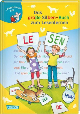 LESEMAUS zum Lesenlernen Sammelb&amp;auml;nde: Das gro&amp;szlig;e Silben-Buch zum Lesenlernen foto