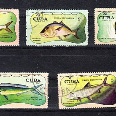 M2 TS3 5 - Timbre foarte vechi - Cuba - pesti exotici