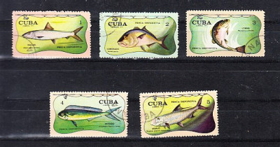 M2 TS3 5 - Timbre foarte vechi - Cuba - pesti exotici foto