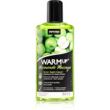 JoyDivision WARMup gel pentru masaj cu aromă Green Apple 150 ml