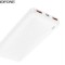 POWER BANK Borofone &quot;BJ56&quot;, 10000mAh, 22.5W, 2 x USB; 1 x USB Type-C, 1 x Micro USB, total 2A, alb, &quot;6941991111815&quot; (timbru verde 0.98 lei)