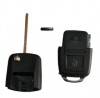 Cheie Briceag VW Golf 4, Bora, Passat, Polo, Transporter T5, Skoda, Seat 2 Butoane Completa 1J0959753CT + Cip ID48 + Lamela HU66