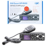 Statie radio CB si MP3 player PNI Escort HP 8500 ASQ 12V 24V include casti cu microfon