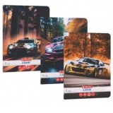 Caiet A4 60 file dictando, motiv Race Cars (set 5 bucati)