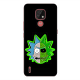 Husa compatibila cu Motorola Moto E7 Silicon Gel Tpu Model Rick And Morty Alien