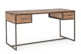 Cumpara ieftin Birou lemn maro Elmer 150x60x77 cm