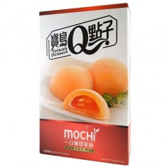 Mochi Prajitura Taiwan Dessert Aluat Orez si Crema Piersici TD 104g MLL foto