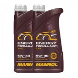 Pachet 2 litri Ulei Motor MANNOL Energy Formula OP 5W-30 Sintetic cu Ester (GM dexos2, Low SAPS)