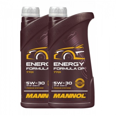 Pachet 2 litri Ulei Motor MANNOL Energy Formula OP 5W-30 Sintetic cu Ester (GM dexos2, Low SAPS) foto