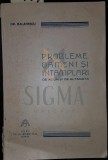 PROBLEME , OAMENI SI INTAMPLARI DE ACUM SI DE ALTADATA, Roma 1931