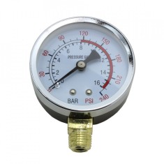 Ceas manometru presiune 16 bar 1/4&quot; 60mm B-AC0044 Barracuda