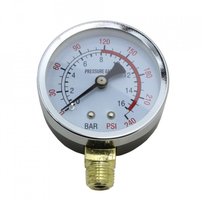 Ceas manometru presiune 16 bar 1/4&quot; 60mm B-AC0044 Barracuda