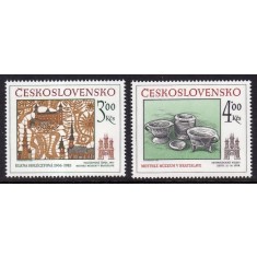 Cehoslovacia 1985 - Bratislava istorica, arta, serie neuzata