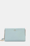 Furla poseta de piele culoarea turcoaz, WE00528.ARE000.AQ0001007