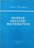 Bazele Analizei Matematice - Anca Precupanu, Canova 1995, 530 Pagini - Carte Matematica