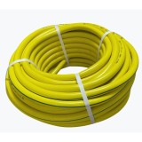 Furtun Gradina PVC cu Insertie Textila Anti-Alge, 1/2&quot;, 50m, Galben, Extraflexibil, Durabil
