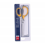 Foarfeca de Birou cu Grip Deli, 21 cm, Galben, Material Otel Inoxidabil, Foarfece, Foarfece Scoala, Foarfeca, Foarfece pentru Casa, Foarfeca Universal