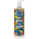 Faith In Nature Grapefruit &amp; Orange Săpun natural pentru m&acirc;ini 400 ml