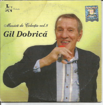 (B) CD - GIL DOBRICA MUZICA DE COLECTIE VOL 8 , JURNALUL NATIONAL foto