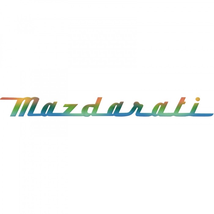 Sticker Mazda Mazdarati , Autocolant Amuzant si Personalizat pentru Fanii Mazda