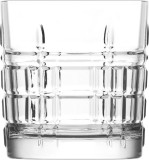 Pahar pentru apa LAV Brit din sticla, 325 ml, set 6 bucati