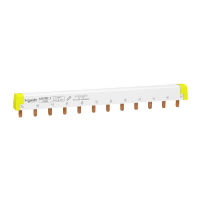 Bareta de alimentare 3P busbar pin 12M 100A Activ9 Schneider A9XPH312 foto