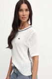 Miss Sixty pulover 6L2RJ0860000 RJ0860 KNIT PULLOVER femei, culoarea alb, 6L2RJ0860000