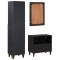 Set dulap baie 3 buc. Lemn de mango solid - 7