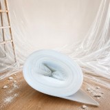Folie constructii LDPE virgin 4m x 25m 100 microni natur 100mp protectie materiale santier