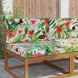 vidaXL Perna pentru canapea de exterior 2 pcs colorat Poliester 900859