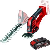 Einhell GE-CG 18/100 Li PXC - Masina de tuns gard viu 20 cm + Acumulator Li-Ion 18 V 2.5 Ah