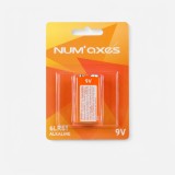 Baterie alcalină Num&#039;axes 6LR61 9V