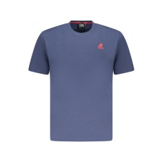 U.S. Grand POLO Tricou barbati simplu din bumbac cu logo brodat, bleumarin, S
