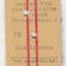bnk div CFR Tichet tren accelerat Stamora Moravita 1971