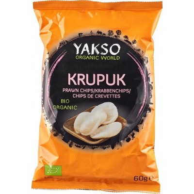 Chipsuri de Creveti Bio 60 grame Yakso foto