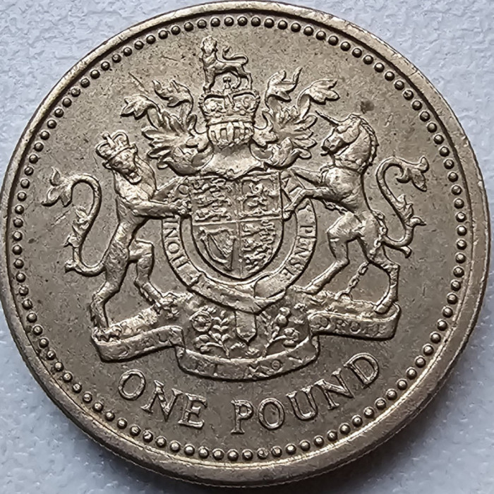 1 pound 1983 Marea Britanie, km#933