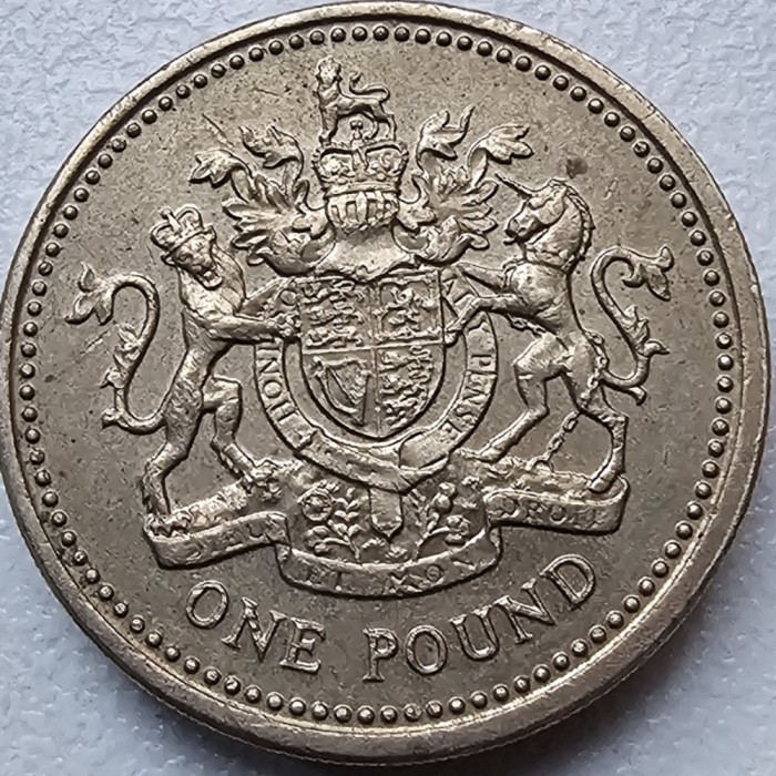 1 pound 1983 Marea Britanie, km#933