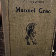 Manuel grec 1926 / Ch. Georgin