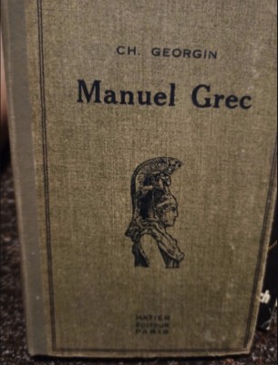 Manuel grec 1926 / Ch. Georgin foto